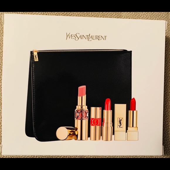 Yves Saint Laurent Other - Yves Saint Laurent Kiss and Couture Lipstick Trio Set